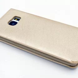 Telefontok UNIQ Arany Kihajtható Tok - Samsung Galaxy S7 Edge (8719273222614)-1