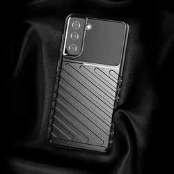 Telefontok Samsung Galaxy S23 - Thunder fekete ütésálló szilikon hátlap tok-8