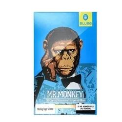 Üvegfólia Samsung Galaxy A14 5G - Mr. Monkey 5D üvegfólia fekete kerettel-1