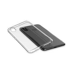 Telefontok Xiaomi Mi 8 SE - iPaky Effort átlátszó szilikon tok + üvegfólia 9H-2