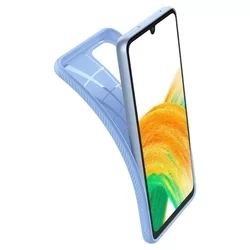 Telefontok Samsung Galaxy A33 5G - SPIGEN Liquid Air kék tok-5