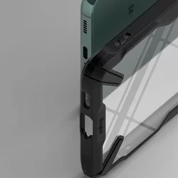 Telefontok Samsung Galaxy S23 - Ringke Fusion X fekete ütésálló tok-4