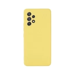 Telefontok Samsung Galaxy A13 (A135F / A137F) - citromsárga szilikon tok-1