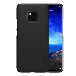 Telefontok Huawei Mate 20 Pro - Nillkin Super Frosted fekete tok-1