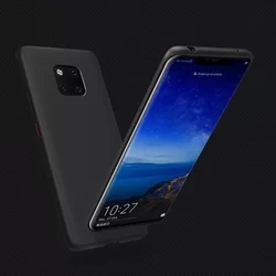Telefontok Huawei Mate 20 Pro - Nillkin Super Frosted fekete tok-3