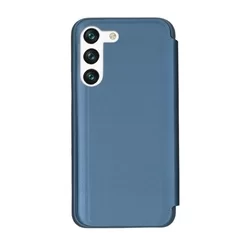 Telefontok Samsung Galaxy S23 - Kék Clear View Tok-1