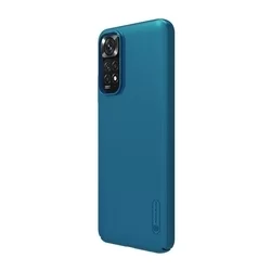 Telefontok Xiaomi Redmi Note 11 - Nillkin Super Frosted kék tok-1