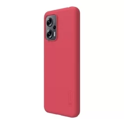 Telefontok Xiaomi Redmi Note 11T Pro - Nillkin Super Frosted piros tok-1