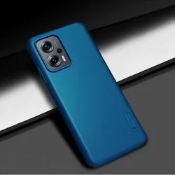 Telefontok Xiaomi Poco X4 GT 5G - Nillkin Super Frosted kék tok-1