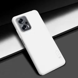Telefontok Xiaomi Poco X4 GT 5G - Nillkin Super Frosted fehér tok-2