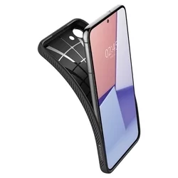 Telefontok Samsung Galaxy S23 - SPIGEN Liquid Air matt fekete hátlap tok-4