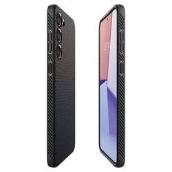 Telefontok Samsung Galaxy S23 - SPIGEN Liquid Air matt fekete hátlap tok-8