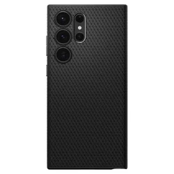 Telefontok Samsung Galaxy S23 Ultra - SPIGEN Liquid Air matt fekete hátlap tok-6