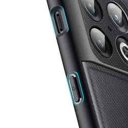 Telefontok OnePlus 10 Pro 5G - Dux Ducis Fino fekete műanyag tok, szilikon kerettel-2