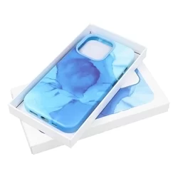 Telefontok iPhone 13 - Mag Cover - MagSafe kompatibilis kék műanyag hátlap tok-2