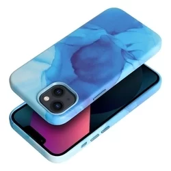 Telefontok iPhone 13 - Mag Cover - MagSafe kompatibilis kék műanyag hátlap tok-1