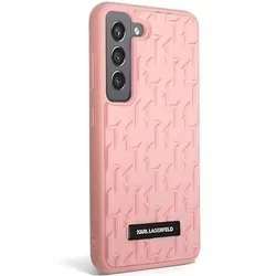 Telefontok Samsung Galaxy S23 - Karl Lagerfeld 3D Monogram - pink hátlap tok-2