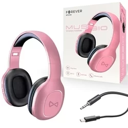 Headset: Forever BTH-505 - vezeték nélküli fejhallgató - pink-4