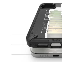 Telefontok iPhone 12 Pro - Ringke Fusion X Routine - mintás ütésálló hátlap tok-2