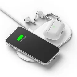 iPhone 12 Telefontok - Ringke Fusion X New York Label - mintás/átlátszó ütésálló hátlap tok-1