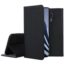 Telefontok OnePlus 10 Pro 5G - fekete mágneses szilikon keretes könyvtok-3