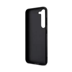 Telefontok Samsung Galaxy S23+ (S23 Plus) - Karl Lagerfeld Saffiano Mono Metal Logo - fekete hátlap tok-2
