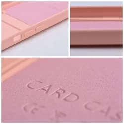 Telefontok Samsung Galaxy S23 Ultra - Forcell Card - pink kártyatartós szilikon hátlap tok-4