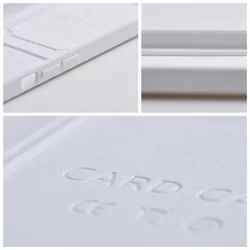Telefontok Samsung Galaxy S23 Ultra - Forcell Card - fehér kártyatartós szilikon hátlap tok-5