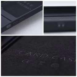 Telefontok Samsung Galaxy S23 Ultra - Forcell Card - fekete kártyatartós szilikon hátlap tok-4