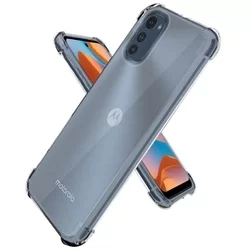 Telefontok Motorola Moto E32 - ütésálló átlátszó tok-1