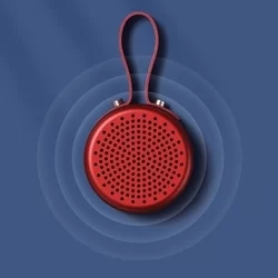 Bluetooth hangszóró: Remax RB-M39 mini - piros bluetooth hangszóró-1