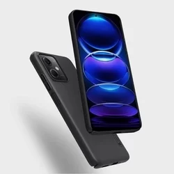 Xiaomi Redmi Note 12 5G Telefontok - Nillkin Super Frosted fekete tok-1