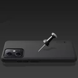 Xiaomi Redmi Note 12 5G Telefontok - Nillkin Super Frosted fekete tok-2