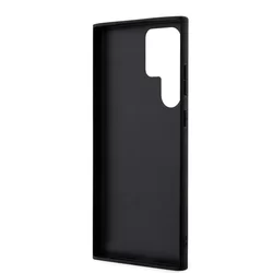 Telefontok Samsung Galaxy S23 Ultra - Karl Lagerfeld Saffiano Karl and Choupette - fekete műanyag hátlap tok-4