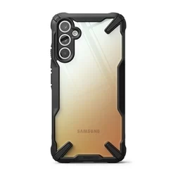 Telefontok Samsung Galaxy A34 5G - Ringke Fusion X Design fekete ütésálló tok-1