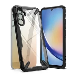 Telefontok Samsung Galaxy A34 5G - Ringke Fusion X Design fekete ütésálló tok-2