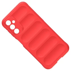 Samsung Galaxy A14 5G Telefontok - Pastel Armor - piros szilikon hátlap tok-2