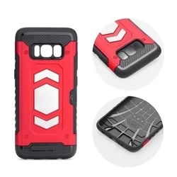 Telefontok iPhone 7 Plus / 8 Plus - Defender Magnetic piros ütésálló, mágneses hátlap tok-1