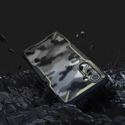Telefontok Samsung Galaxy A54 5G - Ringke Fusion X Design terepmintás ütésálló tok-7