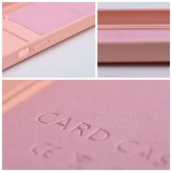Telefontok Samsung Galaxy A54 5G - Forcell Card - pink kártyatartós szilikon hátlap tok-4