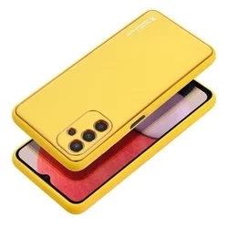 Telefontok Samsung Galaxy A54 5G - Forcell műbőr hátlap tok, sárga-2