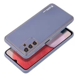 Telefontok Samsung Galaxy A14 5G - Forcell műbőr hátlap tok, kékes-lila-1
