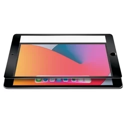 Védőfólia iPad 2019 10.2 (iPad 7) - Ceramic - fekete keretes flexibilis tablet fólia-1