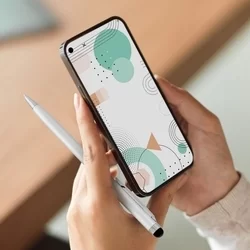 Érintő ceruza / golyóstoll - Univerzális (fekete színt fog), ezüst-3