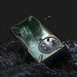 Telefontok OnePlus 11 5G - Ringke Fusion X Design fekete ütésálló tok-3