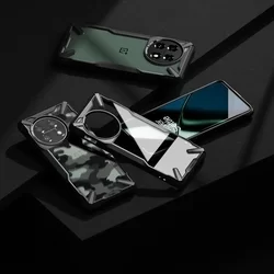 Telefontok OnePlus 11 5G - Ringke Fusion X Design fekete ütésálló tok-4