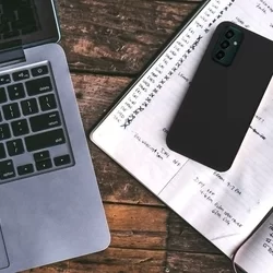 Samsung Galaxy A14 5G Telefontok - fekete szilikon tok-3