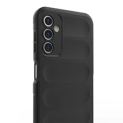 Telefontok Samsung Galaxy A14 5G - Pastel Armor - fekete szilikon hátlap tok-2