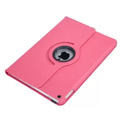 Tablettok iPad 2020 10.2 (iPad 8) - hot pink fordítható műbőr tablet tok-3