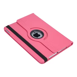 Tablettok iPad 2020 10.2 (iPad 8) - hot pink fordítható műbőr tablet tok-4